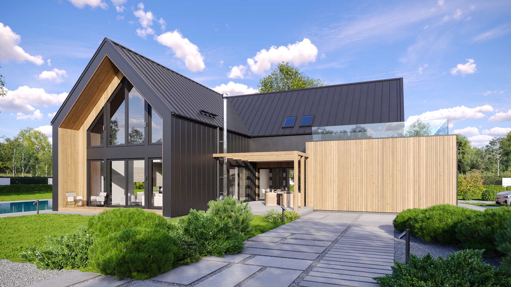 domy luksusowe od wolfhaus