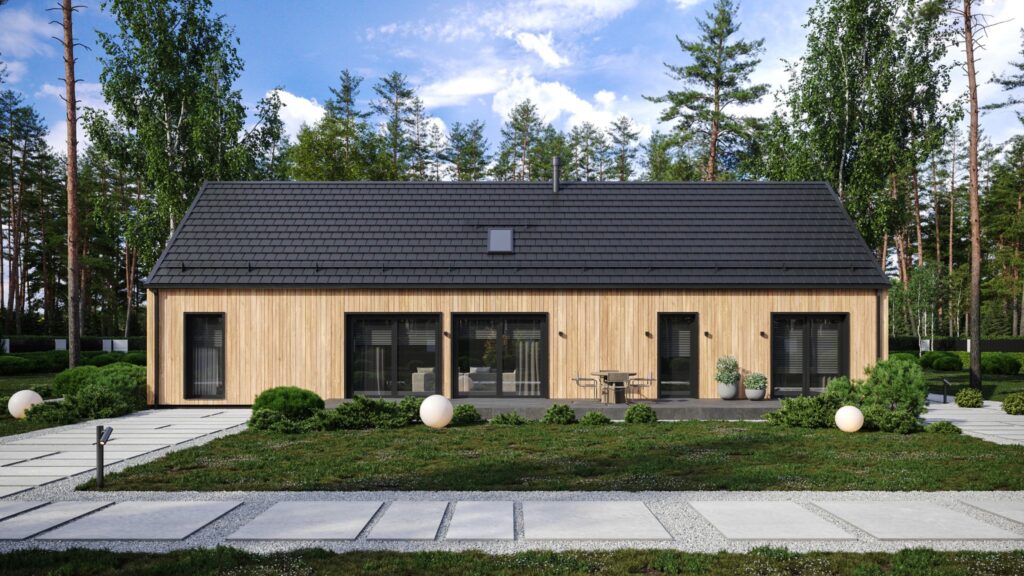 Projekt domu Alaska_127 w ofercie WOLF Haus.