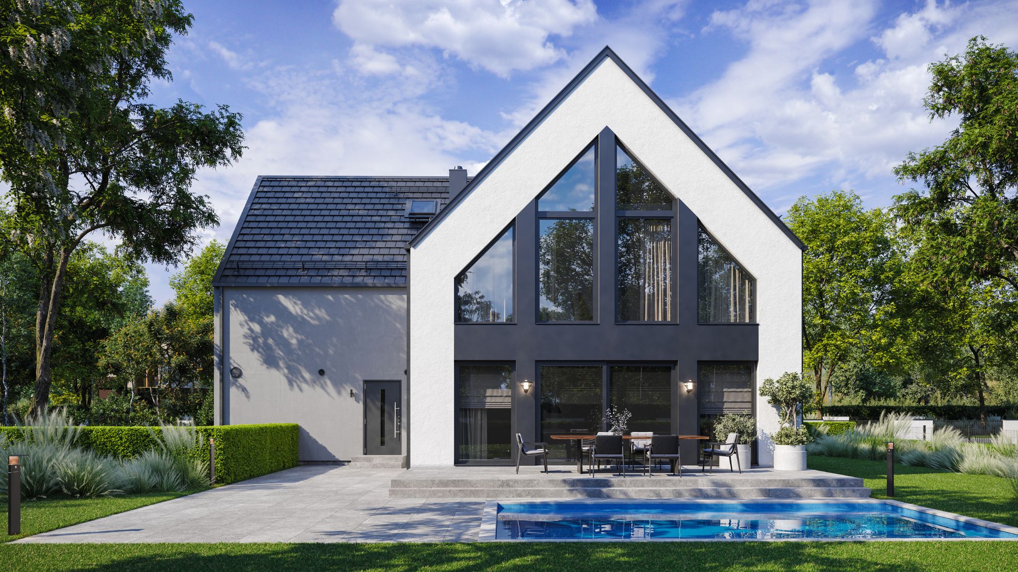 Projekt Bazalt_293 G2 z oferty Wolf Haus.