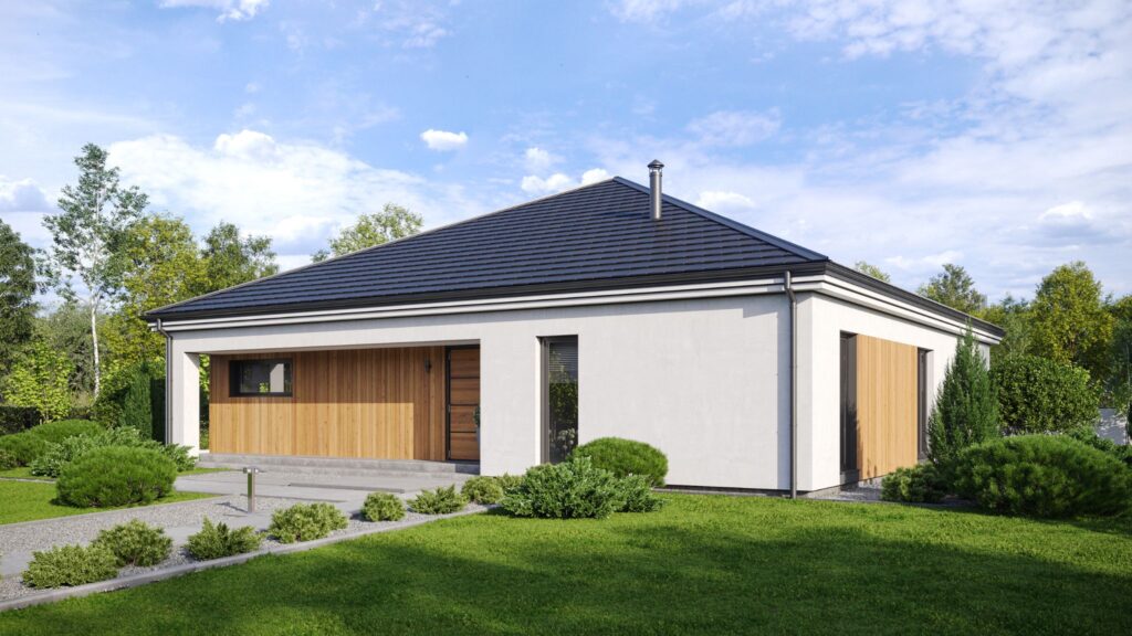 Projekt Kalipso_140 z oferty WOLF Haus.