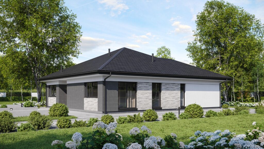 Projekt Onyks_147 w ofercie Wolf Haus.