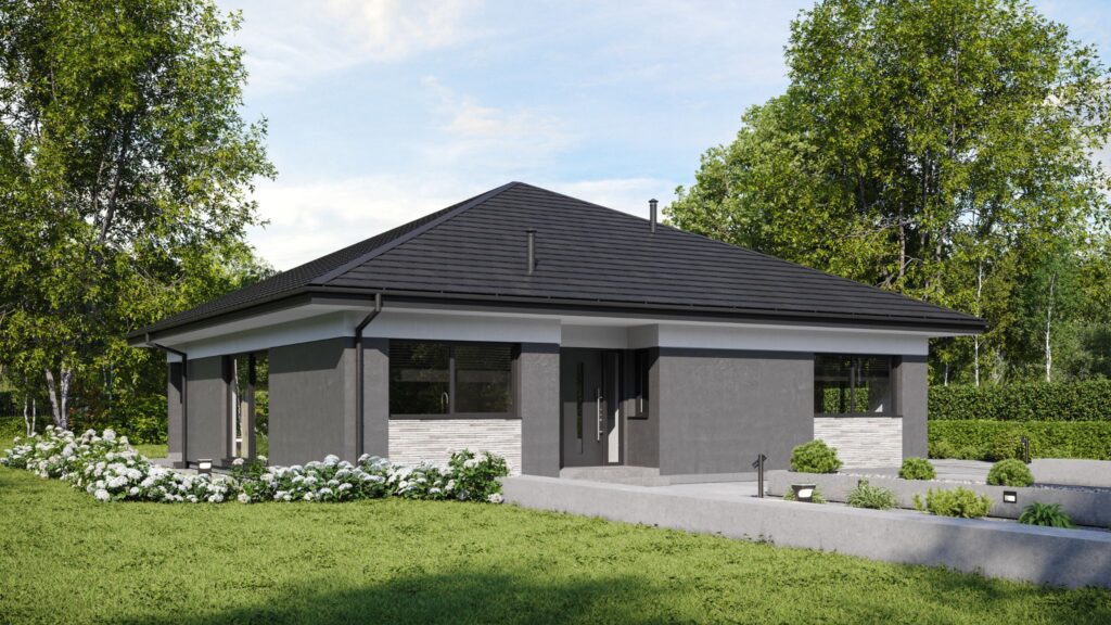 Projekt Onyks_147 w ofercie Wolf Haus.