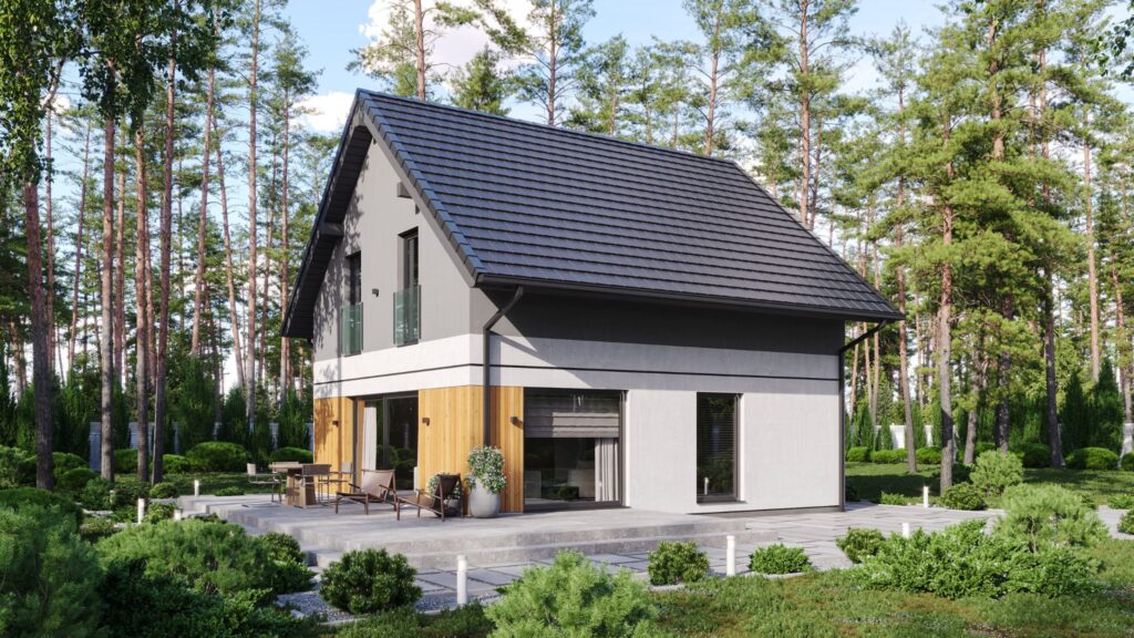 Projekt Orion_104 w ofercie Wolf Haus.