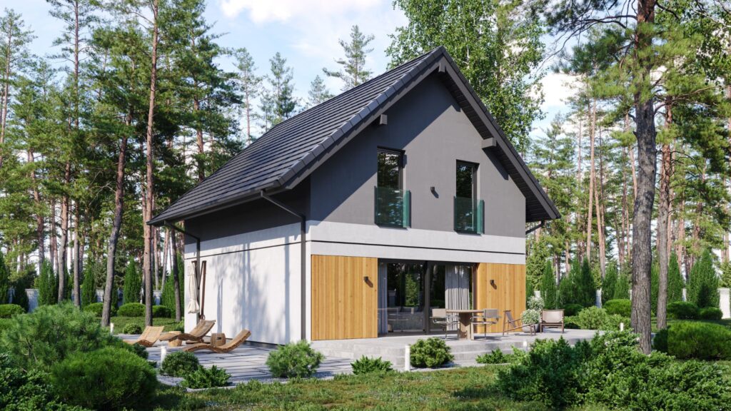 Projekt Orion_104 w ofercie Wolf Haus.