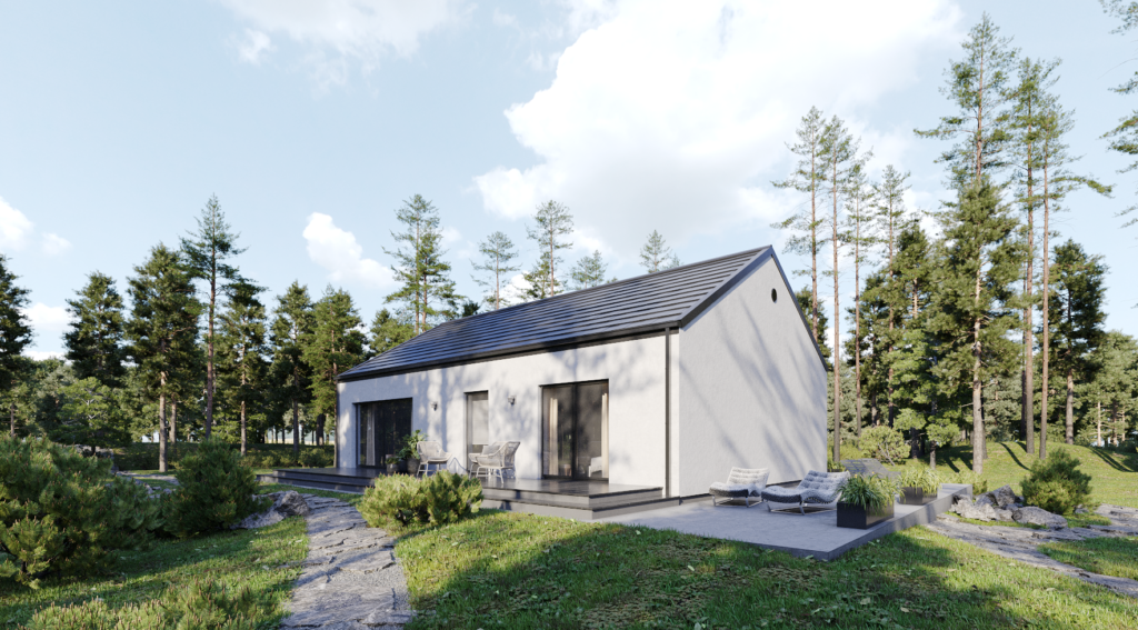 Dom Nowoczesna Stodoła WOLF Haus